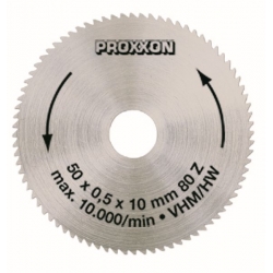 Tarcza 50/10 mm węglik spiekany Proxxon