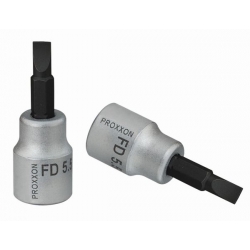 Nasadka z końcówką wkrętaka 4,0 mm - 3/8' PROXXON - 50 mm