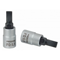 Nasadka z końcówką wkrętaka 4,0 mm - 1/4' PROXXON - 33 mm