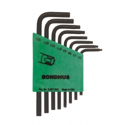 Zestaw imbusów  TX - BONDHUS - 8 szt. [t6  -  t25]