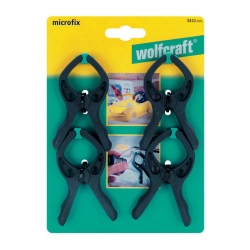 Ścisk sprężynowy Wolfcraft - microx 30 mm [4 szt.]