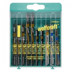 10 brzeszczotów Wolfcraft - uchwyt U