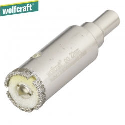 Otwornica diamentowa 22 mm Wolfcraft Ceramic