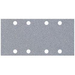 Papier śącierny 93x185 mm Wolfcraft - gr. 120, perforowany, na rzep - do farby i lakieru [10 szt.]