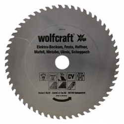 Piła tarczowa 300/30 mm CV Wolfcraft - szybkie, zgrubne cięcia