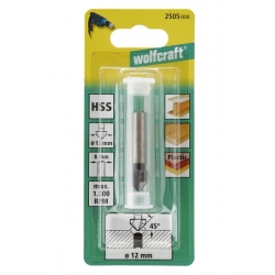 Pogłębiacz 12 mm Wolfcraft - HSS