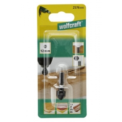 Pogłębiacz 12 mm Wolfcraft - WS, trzpień 6-kąt