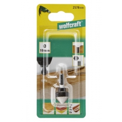 Pogłębiacz 19 mm Wolfcraft - WS, trzpień 6-kąt