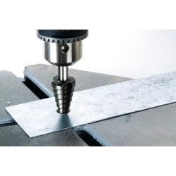 Wiertło stopniowane HSS 4-20 mm Wolfcraft, trzpień 8 mm