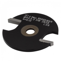 Frez tarczowy do rowków 40/3 mm Wolfcraft - HM, bez trzpienia