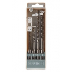 Zestaw wierteł do betonu SDS-Plus 5 - 8 mm Wolfcraft [4 szt.]
