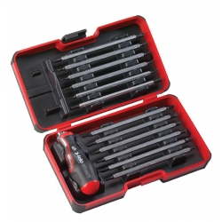 Zestaw 12 kling FELO + rączka, Smart Box