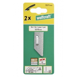 Ostrze wymienne do skrobaka do fug Wolfcraft [2 szt.]