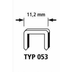 Zszywki 53/12 WOLFCRAFT super twarde [2500 szt.]