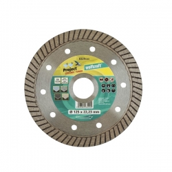 Tarcza diamentowa do płytek 125/22,2/10 mm Wolfcraft - Pro Ceramic Turbo