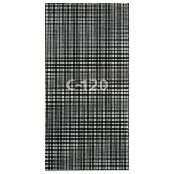 Siatka ścierna 115x230 mm Wolfcraft - gr. 80/120/220 [5 szt.]