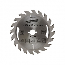 Piła tarczowa 150/16 mm HM Wolfcraft - proste, szybkie cięcia