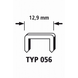 Zszywki szerokie TYP 56/8 Wolfcraft - twarda stal [1200 szt.]