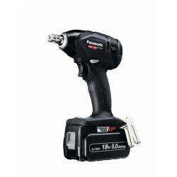 Klucz udarowy Panasonic 18V/5,0Ah, 2 aku. + walizka [EY75A2LJ2G]