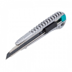 Nóż metalowy z ostrzem odłamywanym 9mm "pro-sharp" Wolfcraft 1 szt. (bardzo ostre)