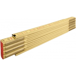 Miara składana Stabila buk 607 żółta, 2m