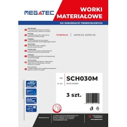 Worki materiałowe Lange Tools do Scheppach 30 L, 3 szt