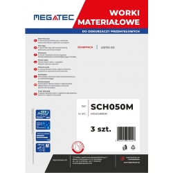 Worki materiałowe Lange Tools do Scheppach 50 L, 3 szt