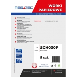 Worki papierowe Lange Tools do Scheppach 30 L, 5 szt