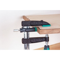 Adapter kantowy do ścisków Wolfcraft z szyną